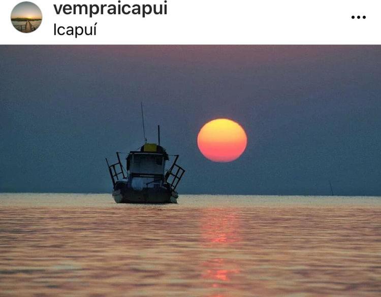 הוילה Sua Casinha De Ferias Em Icapui E Tibau מראה חיצוני תמונה