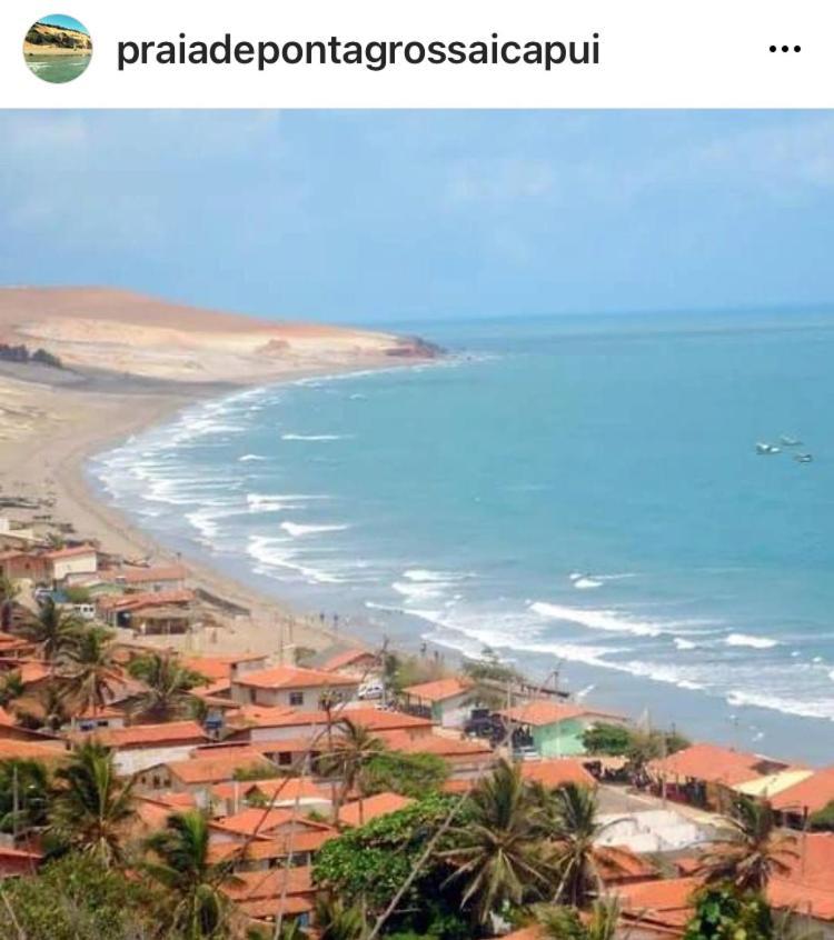 הוילה Sua Casinha De Ferias Em Icapui E Tibau מראה חיצוני תמונה