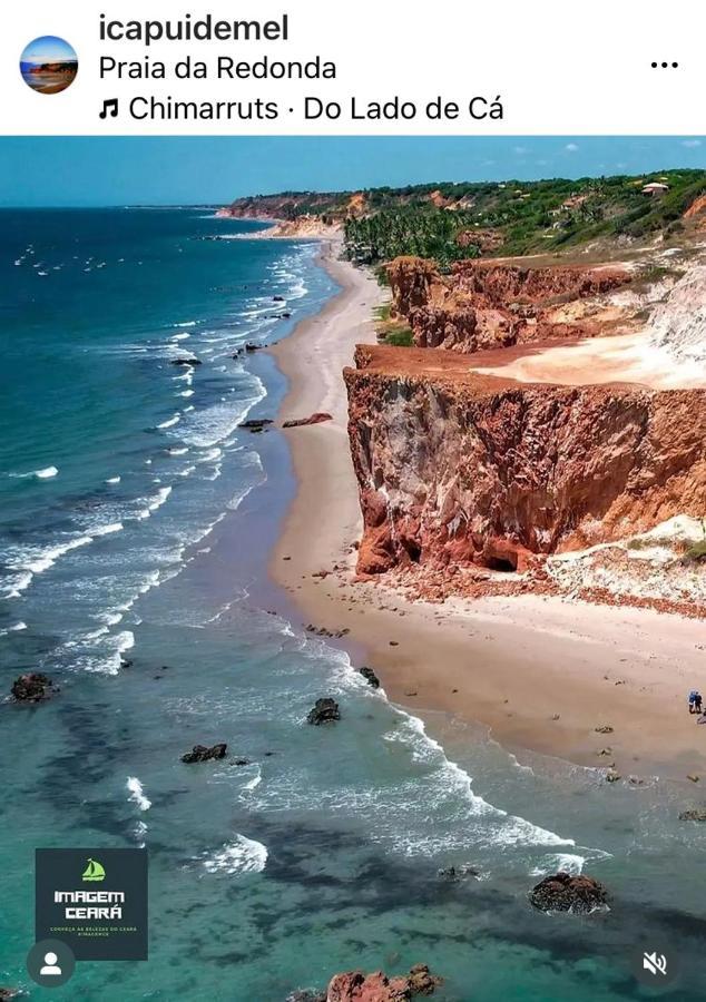 הוילה Sua Casinha De Ferias Em Icapui E Tibau מראה חיצוני תמונה