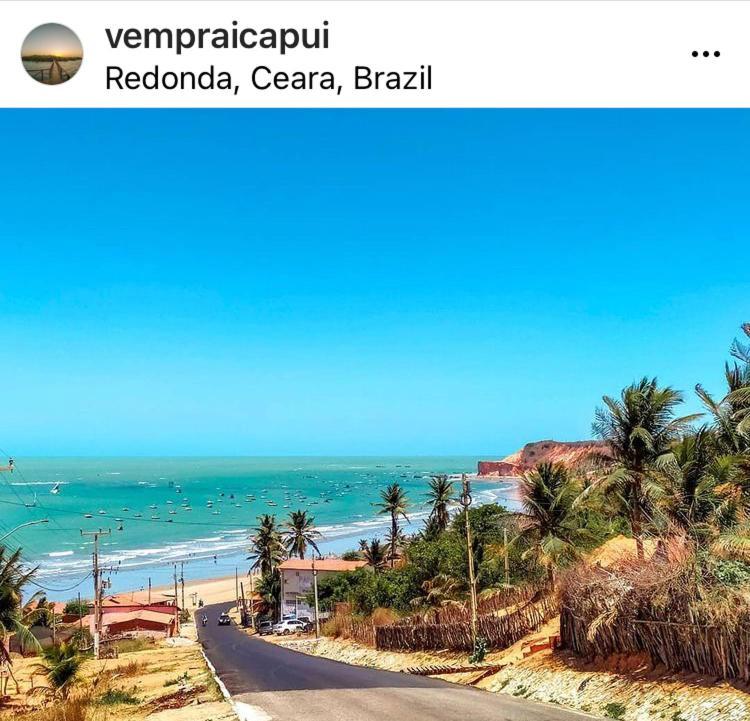 הוילה Sua Casinha De Ferias Em Icapui E Tibau מראה חיצוני תמונה
