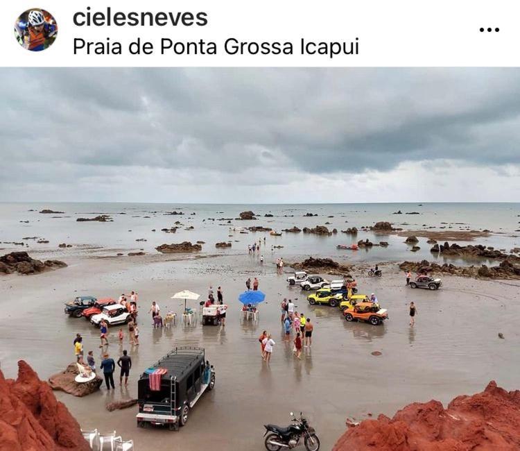 הוילה Sua Casinha De Ferias Em Icapui E Tibau מראה חיצוני תמונה