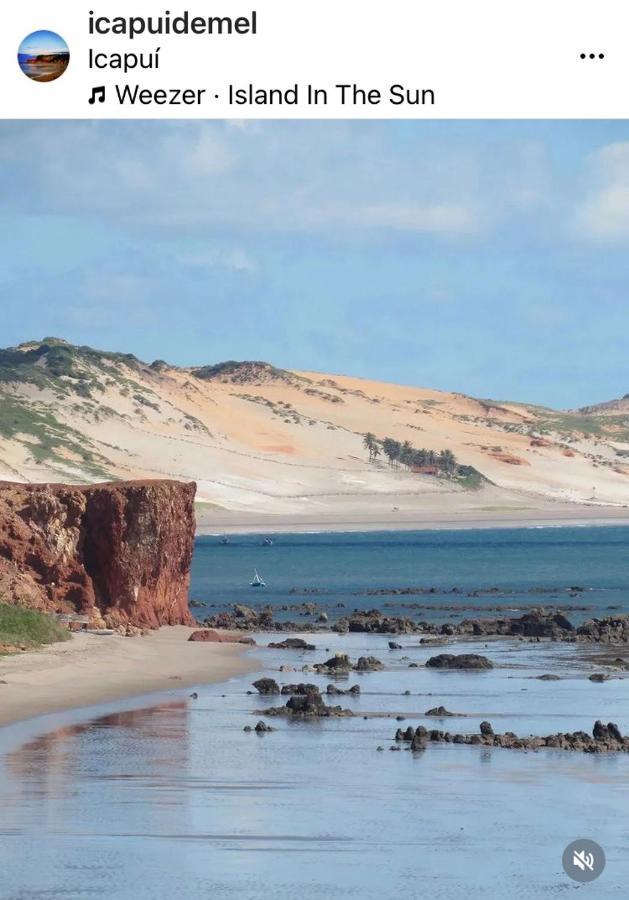 הוילה Sua Casinha De Ferias Em Icapui E Tibau מראה חיצוני תמונה